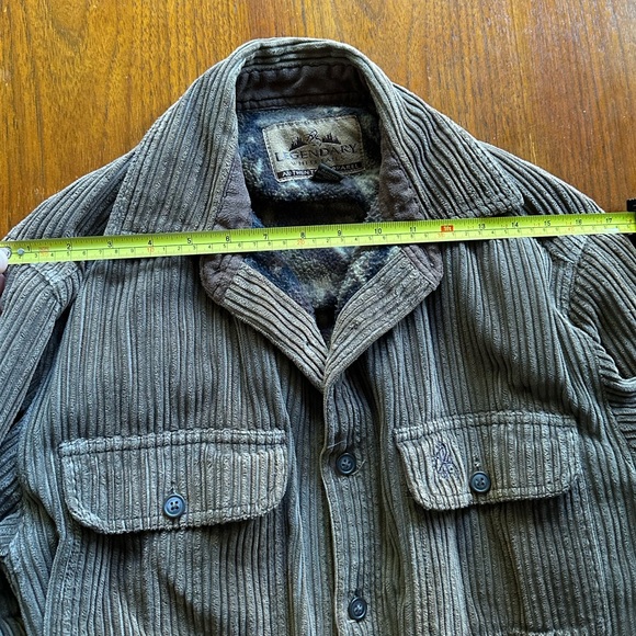 Legendary Whitetails Authentic Apparel Brown Corduroy Jacket - size small - Picture 9 of 10